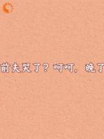 前夫哭了？呵呵，晚了