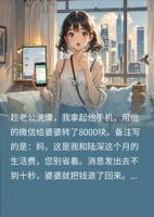 转账婆婆五千试探，她退七万还送三百九十万婚房