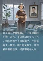 败家儿子逼我掏钱娶妻，不料我怀双胞胎还握他把柄